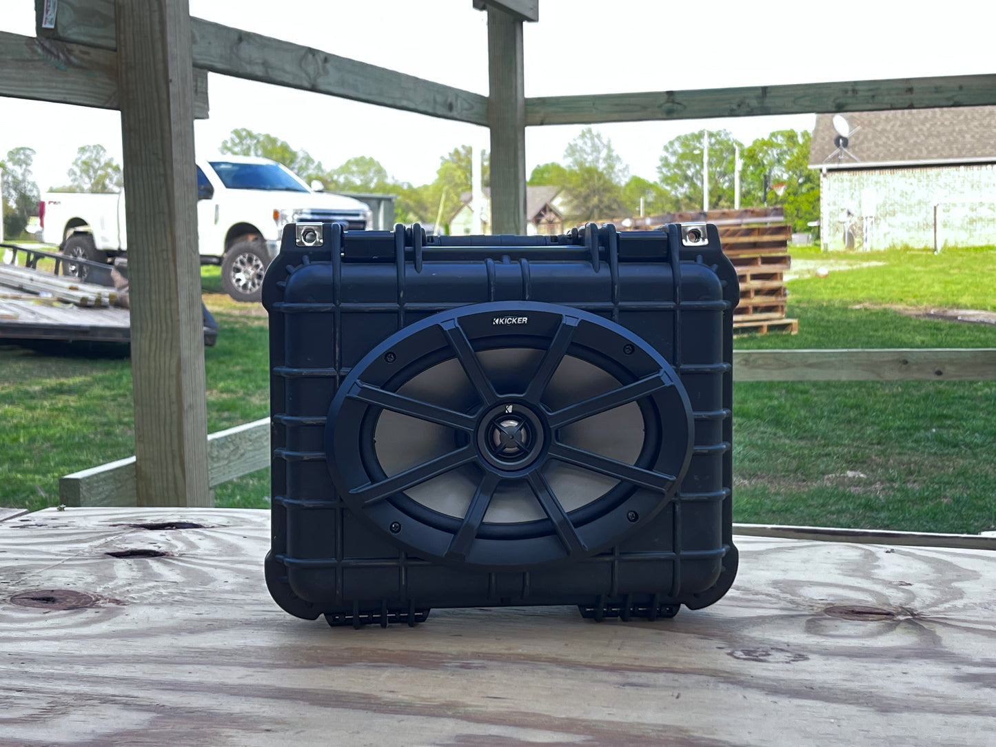 Custom Kicker Boombox