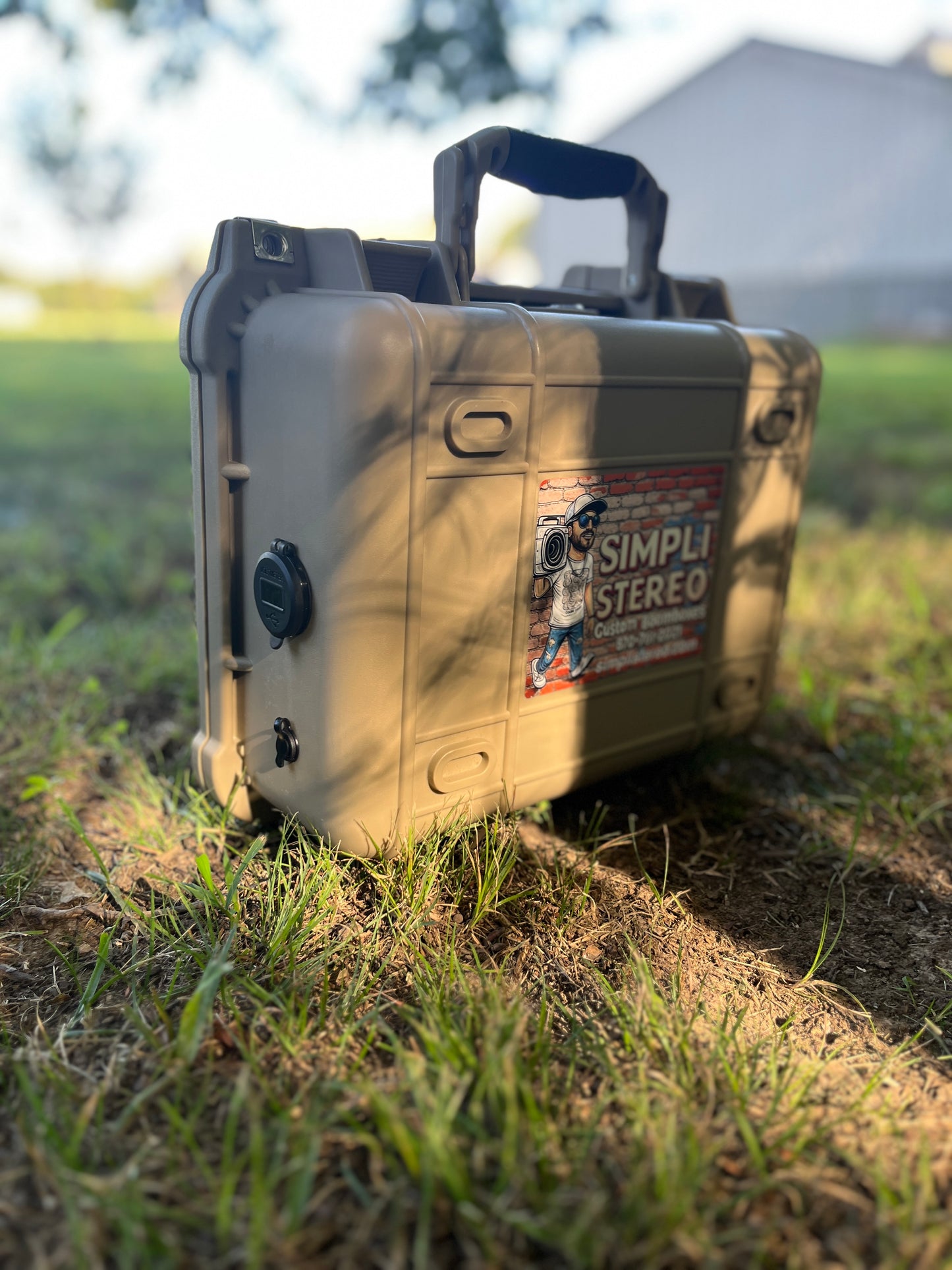 Custom Kicker Boombox